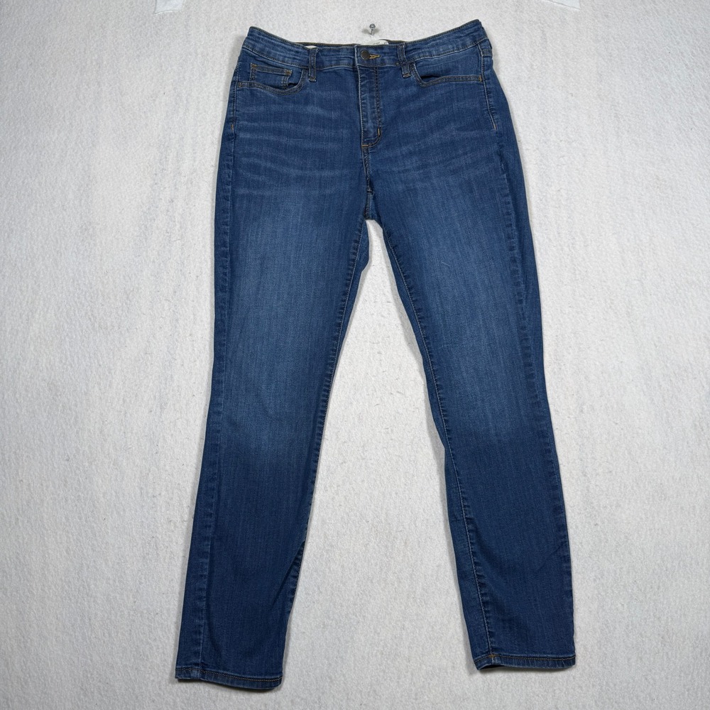 Universal Thread Mid Rise Skinny Jeans Medium Wash Blue Denim Size 10/30R